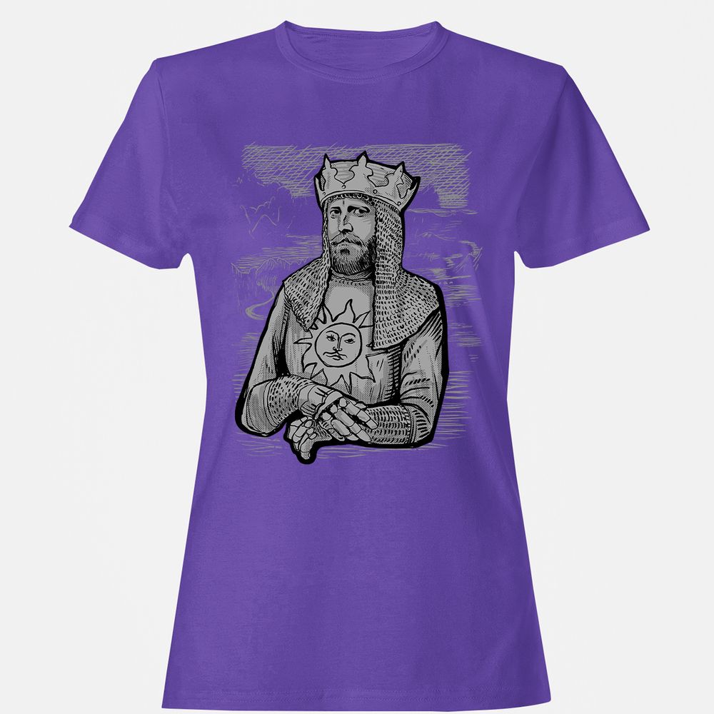 Women's T-Shirt - 8J8RGDNP - Purple - 12