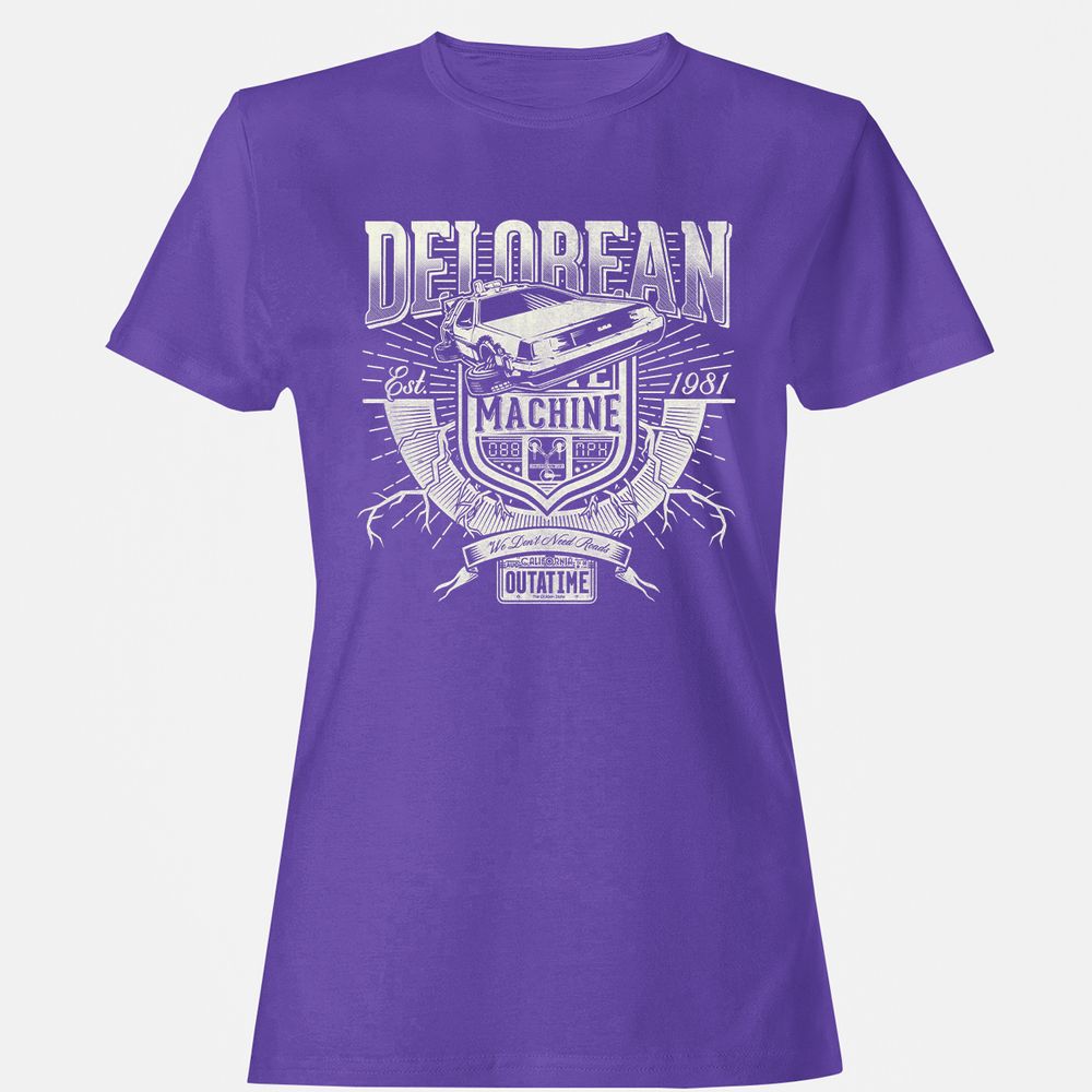 Women's T-Shirt - YLFXDZPF - Purple - 12