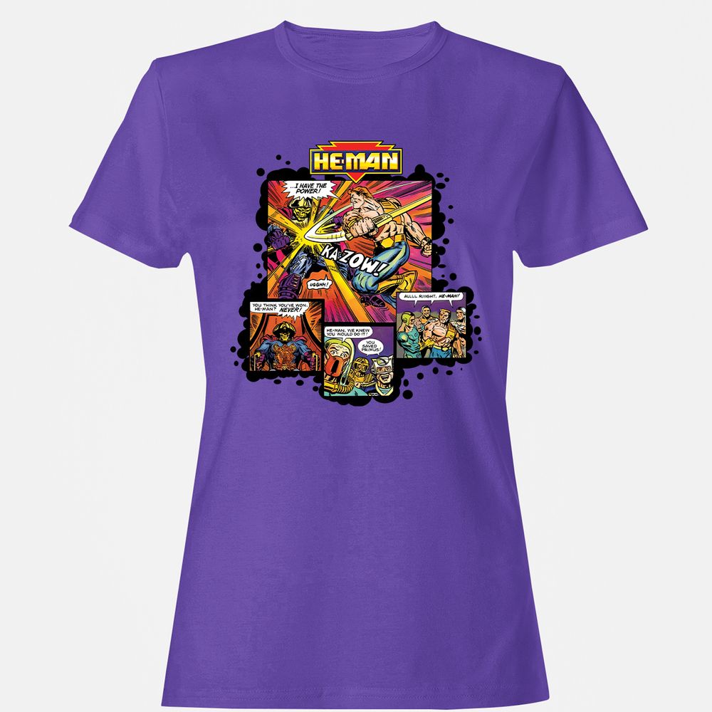 Women's T-Shirt - V1SHCJCU - Purple - 12