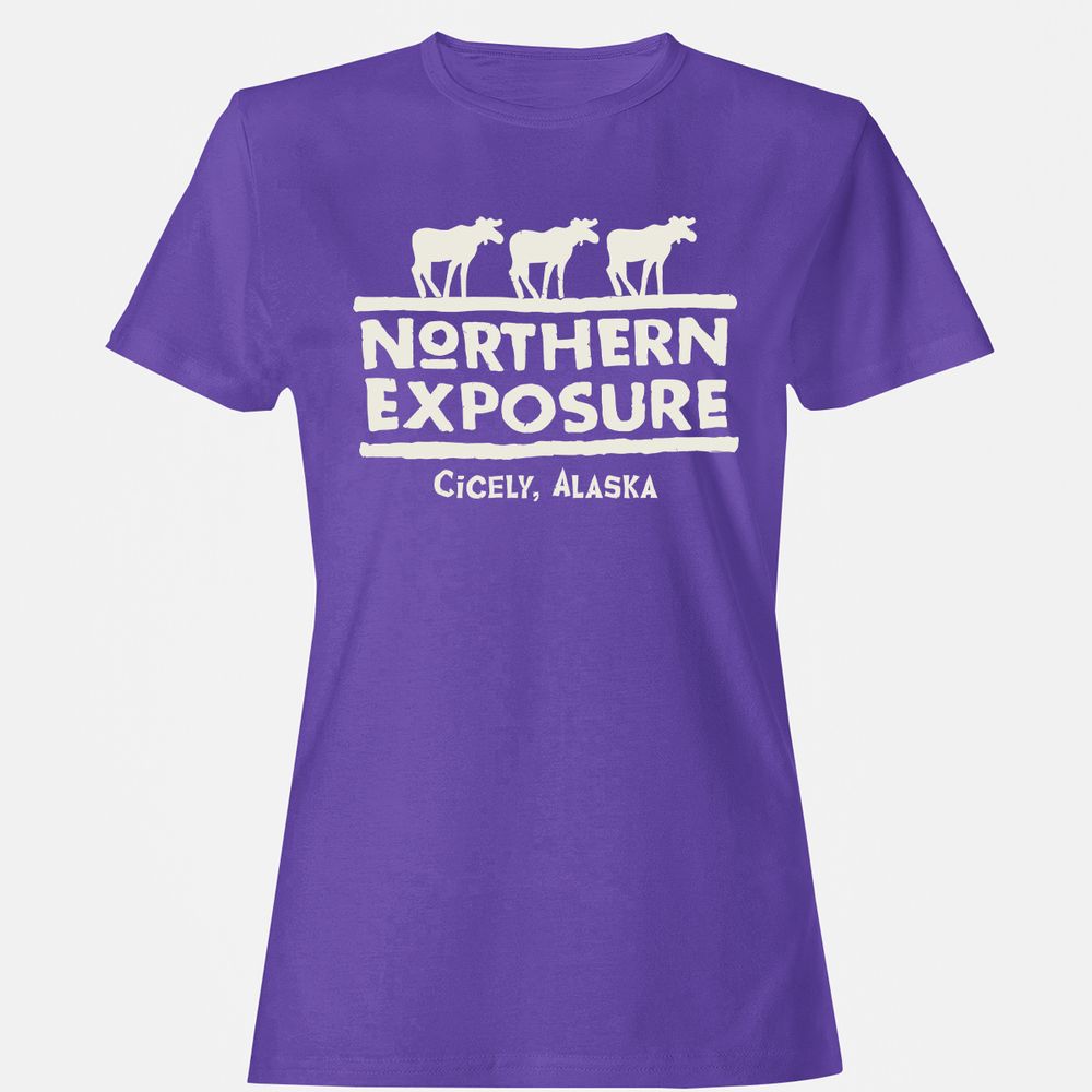 Women's T-Shirt - JJB6R62R - Purple - 12