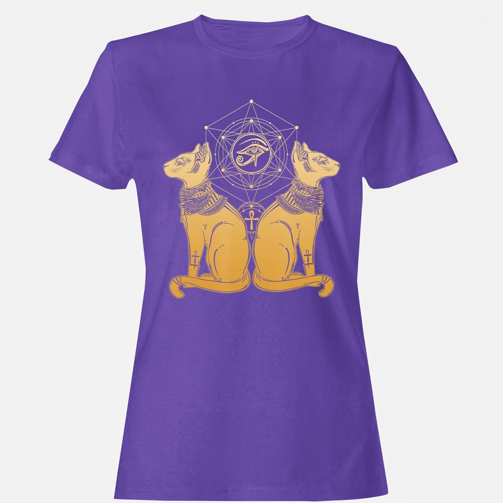 Women's T-Shirt - R4CVBXNE - Purple - 12