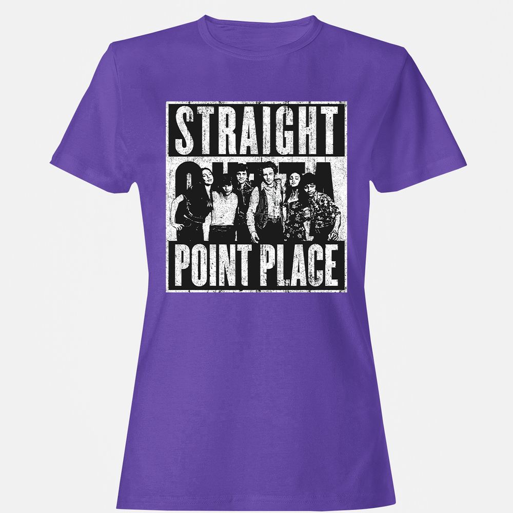 Women's T-Shirt - PN84M4ND - Purple - 12