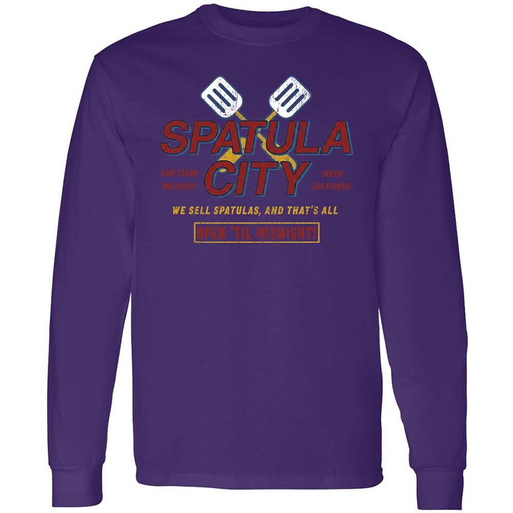 Long Sleeve T-Shirt - 6N3TGL9H - Purple - 12