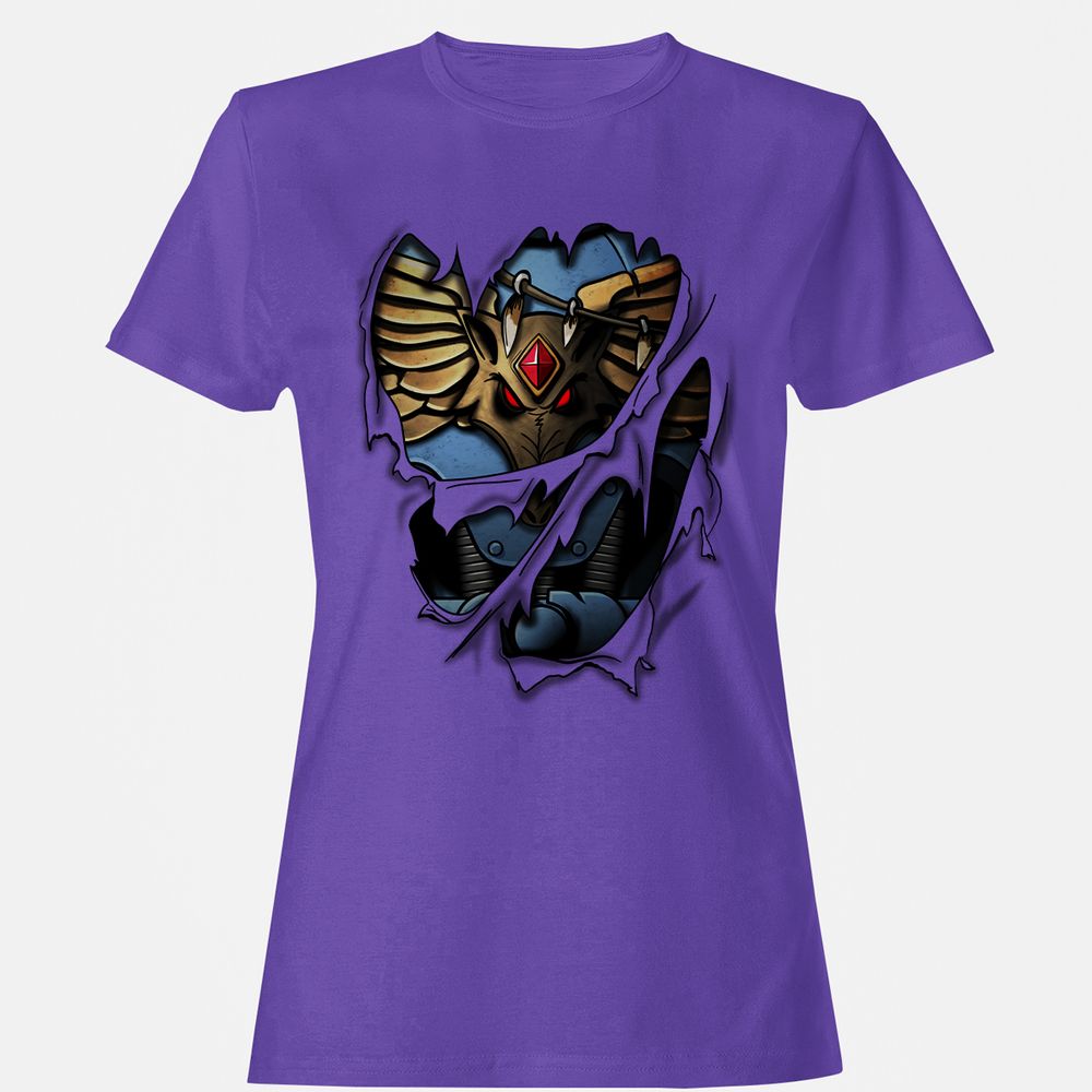 Women's T-Shirt - E57YKH7P - Purple - 12
