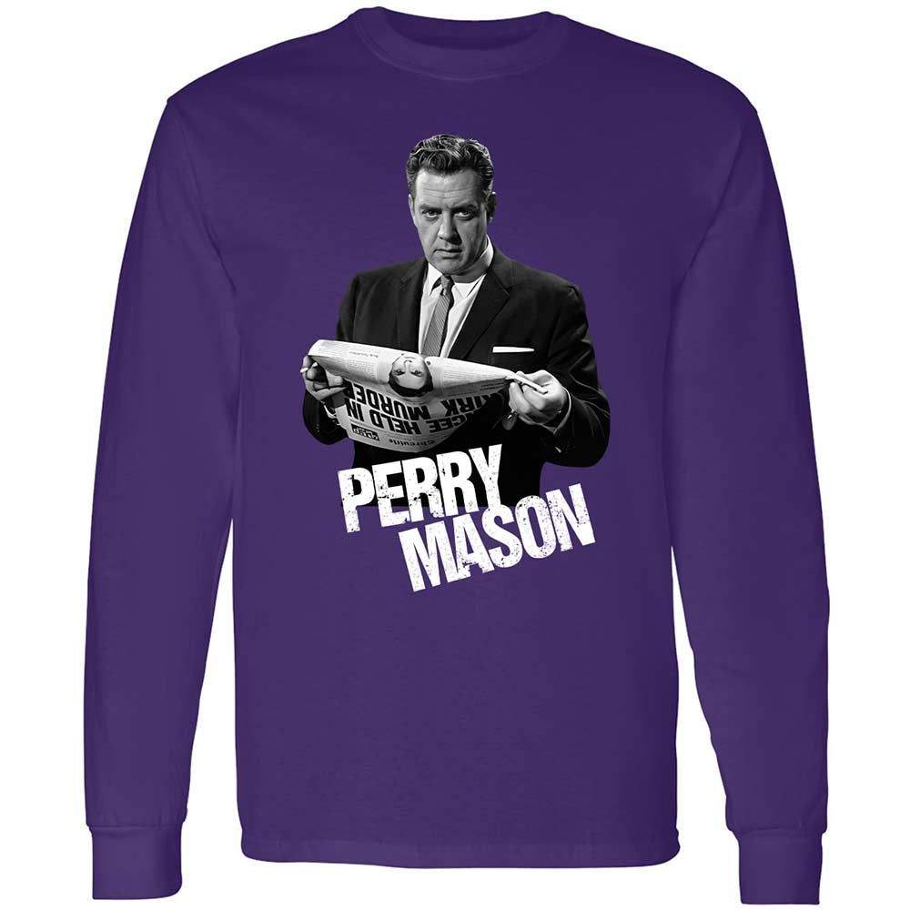 Long Sleeve T-Shirt - M9KSE5RX - Purple - 12