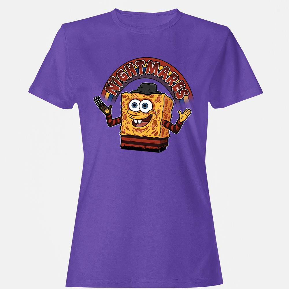 Women's T-Shirt - BDL7VBQP - Purple - 12