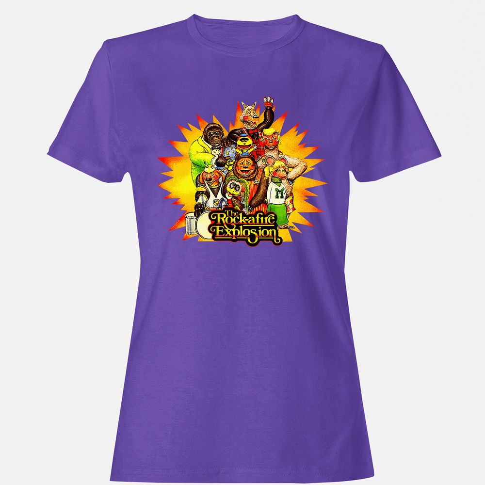 Women's T-Shirt - 5TZHNWS2 - Purple - 12