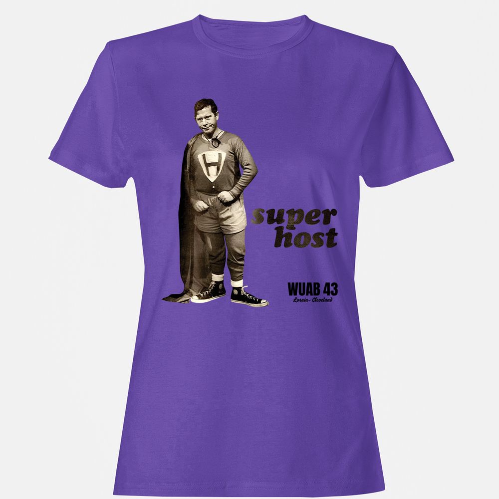 Women's T-Shirt - 16B2EV9F - Purple - 12