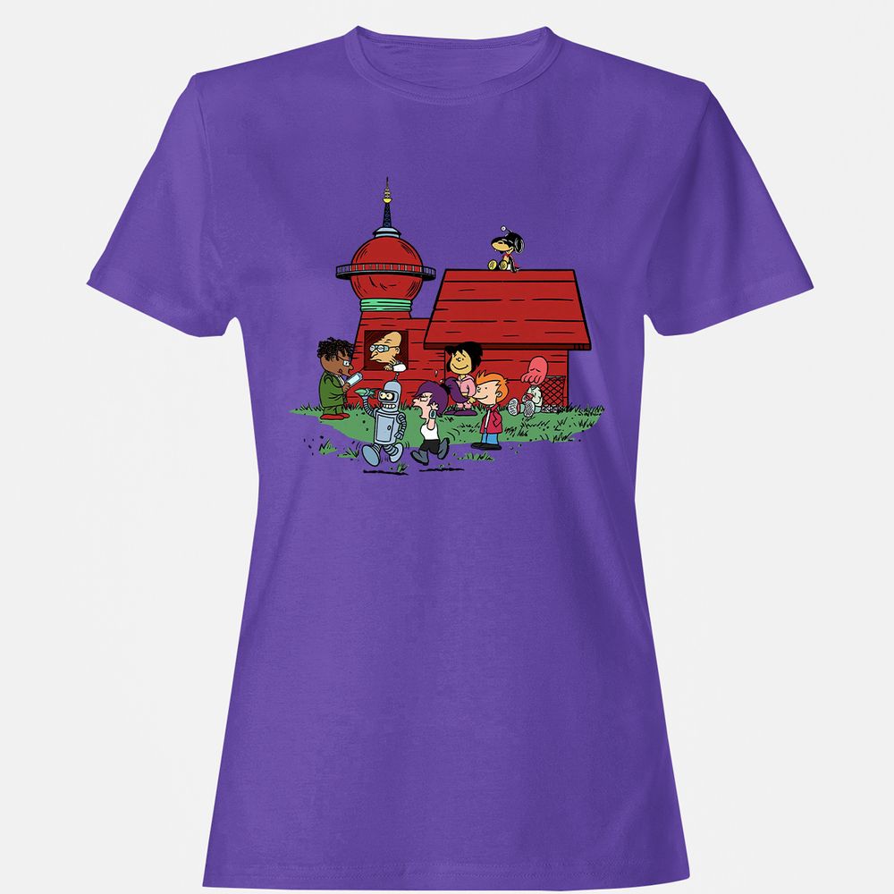 Women's T-Shirt - ZAVJPEJ5 - Purple - 12