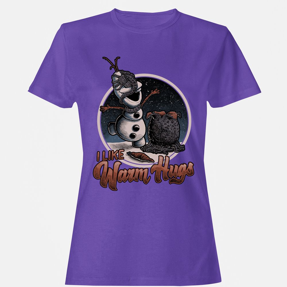 Women's T-Shirt - QT8UKV3J - Purple - 12