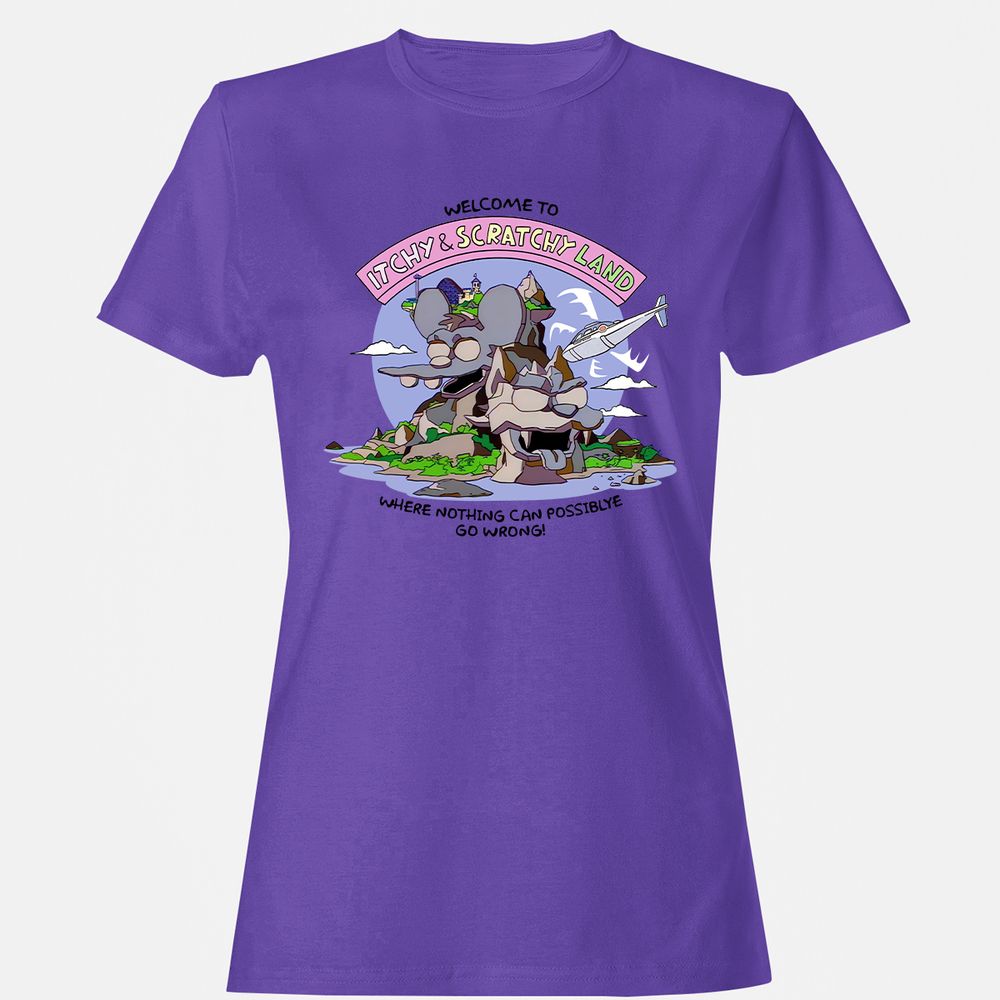Women's T-Shirt - PM556199 - Purple - 12