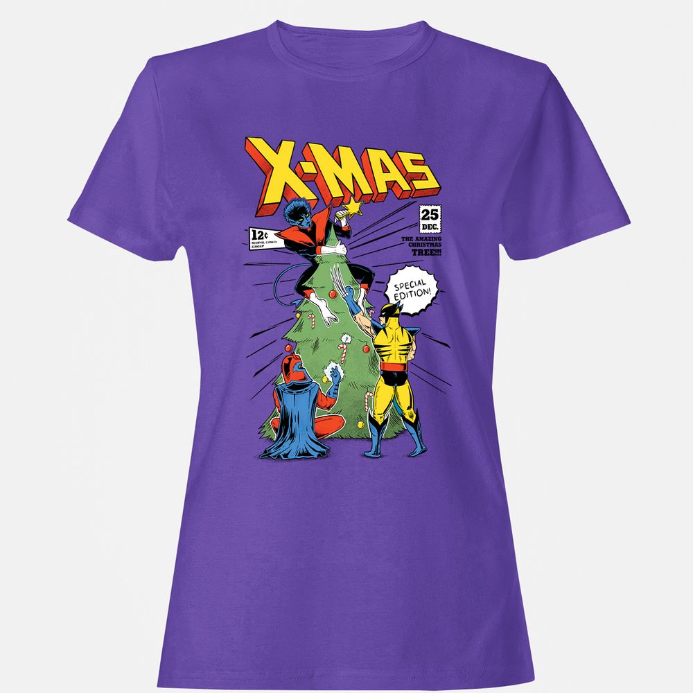 Women's T-Shirt - SX4YN5R8 - Purple - 12