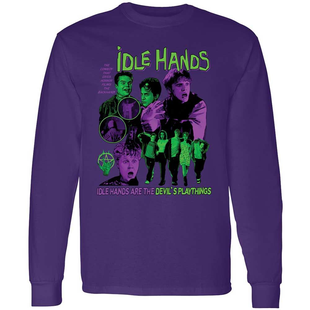 Idle hands are the Devil's playthings - Purple - 12