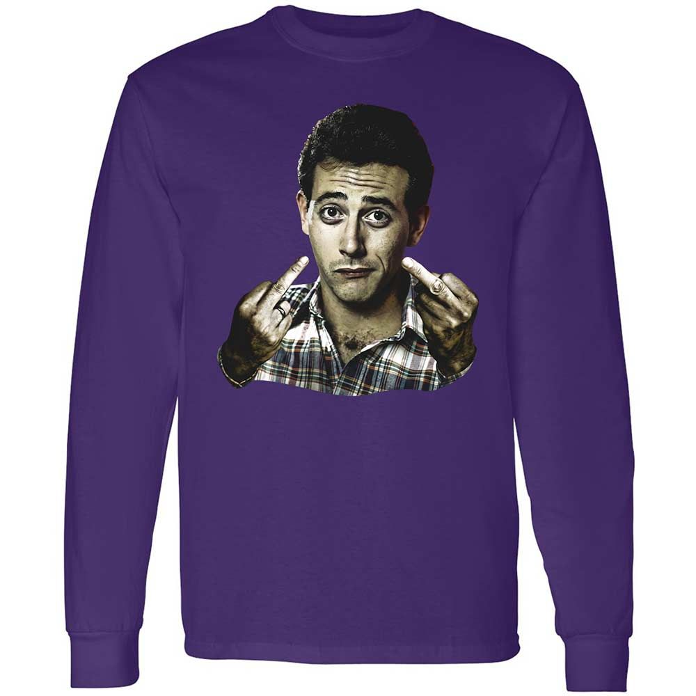 Long Sleeve T-Shirt - ZQ6MR34J - Purple - 12