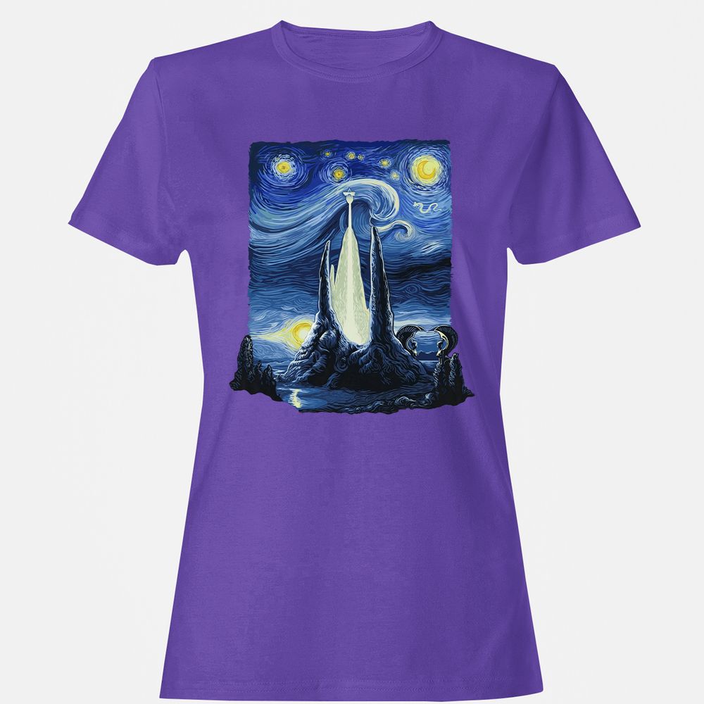 Women's T-Shirt - Q8VD7K95 - Purple - 12