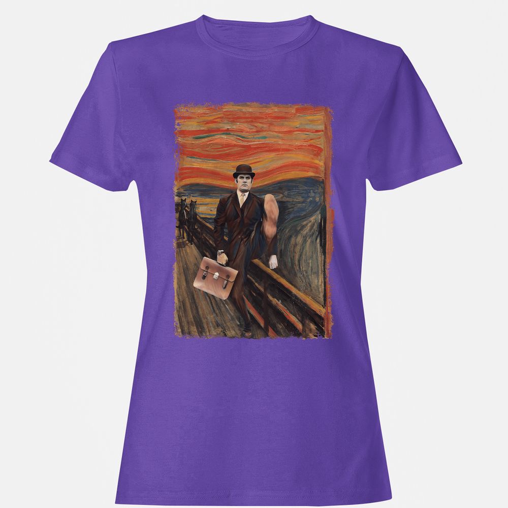 Women's T-Shirt - XUJ7U8VM - Purple - 12