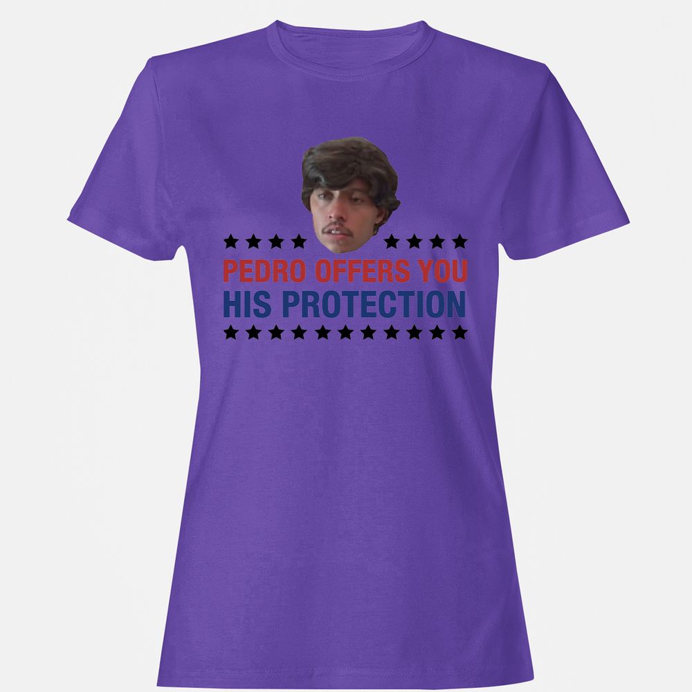 Women's T-Shirt - 25T9XLK5 - Purple - 12