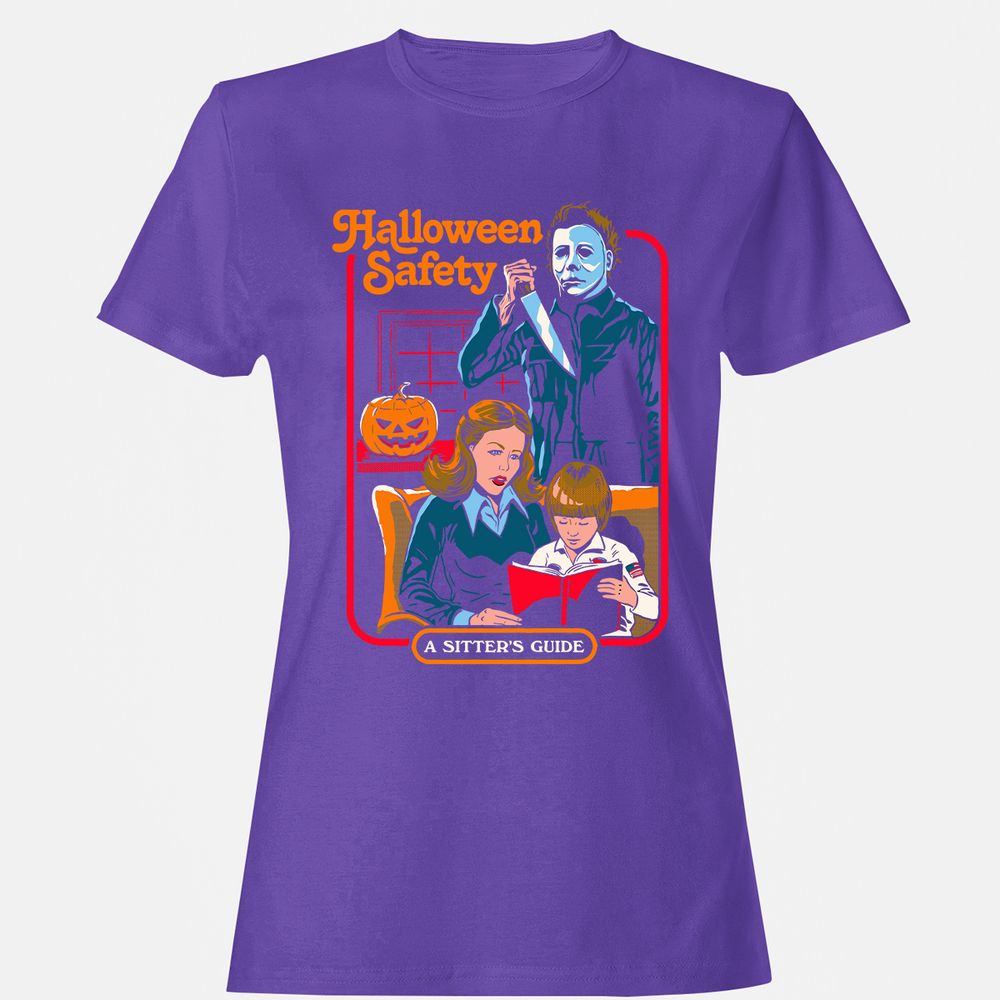 Women's T-Shirt - SQC631PK - Purple - 12