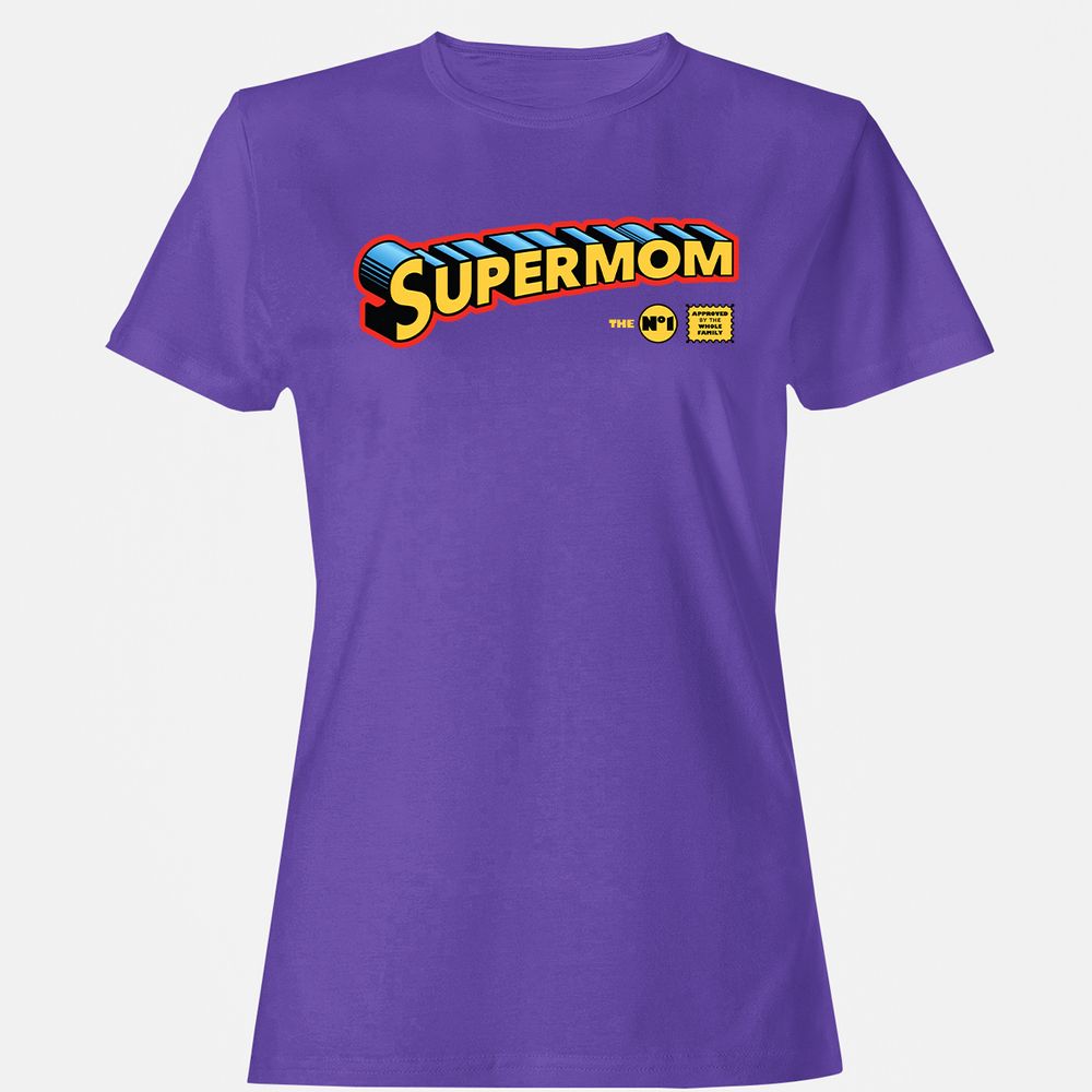 Women's T-Shirt - 428BG5ZZ - Purple - 12