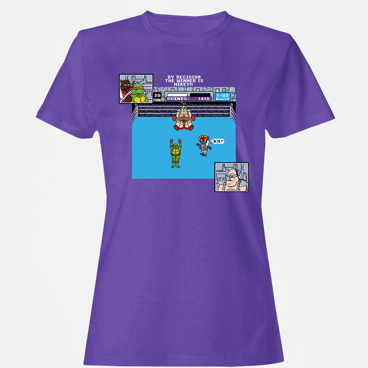 Women's T-Shirt - ZGR9FYN7 - Purple - 12