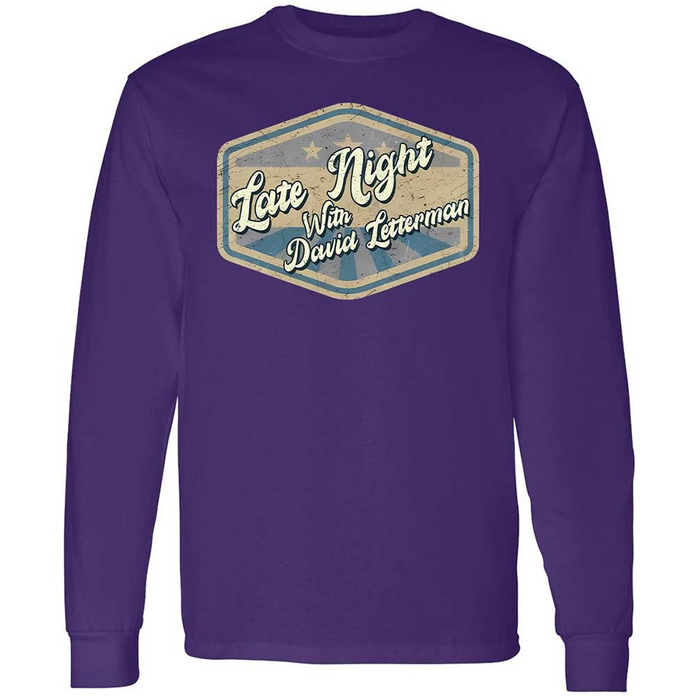 Late Night with David Letterman - Purple - 12