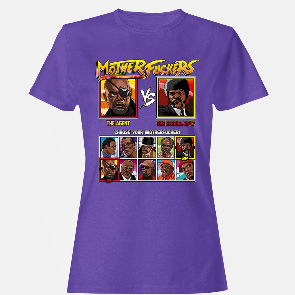 Women's T-Shirt - 5ZS42QG2 - Purple - 12