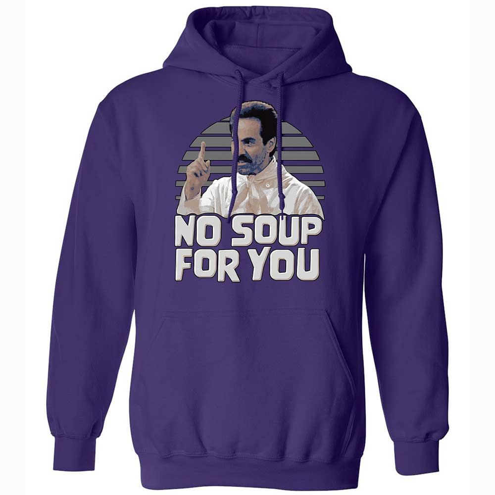 No Soup For You - Purple - 12