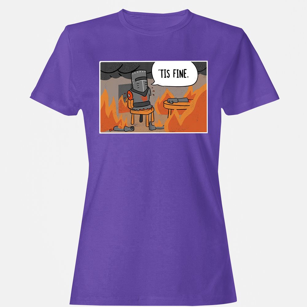 Women's T-Shirt - 4Z1QF4W5 - Purple - 12