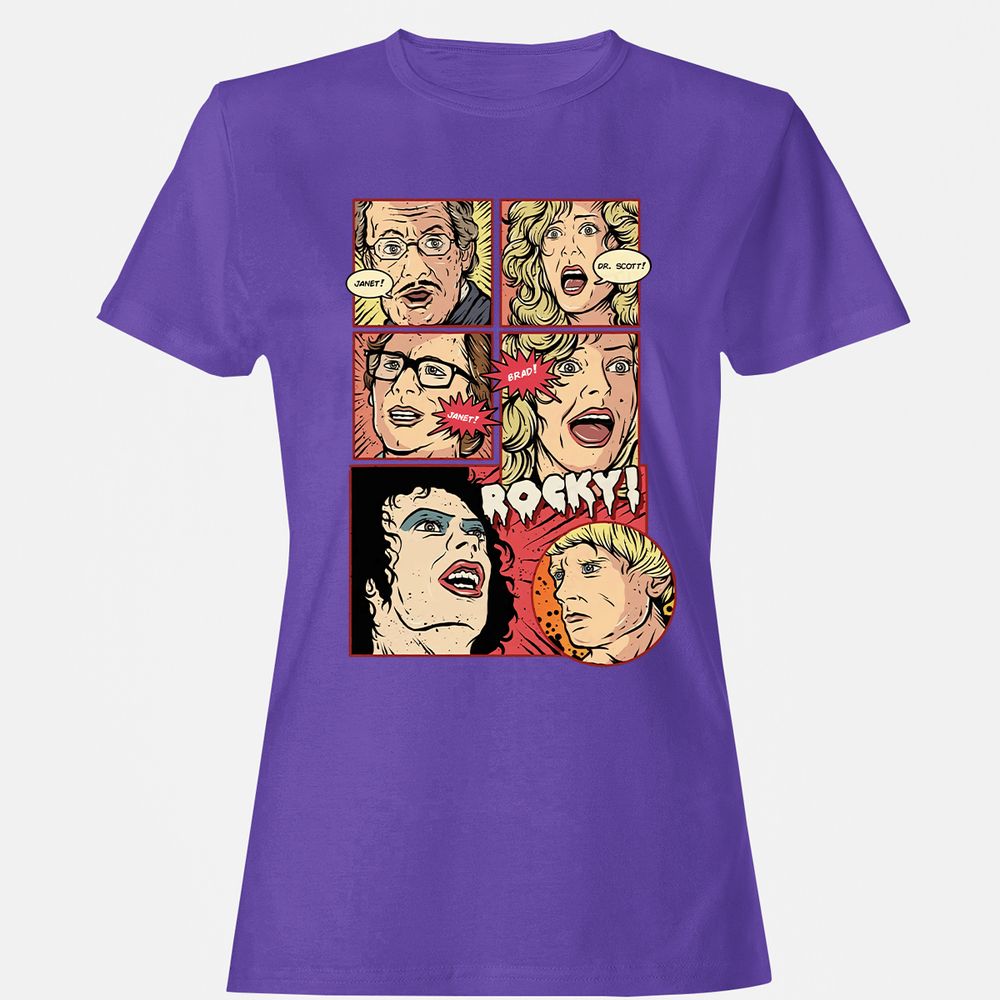 Women's T-Shirt - UW3H8J16 - Purple - 12