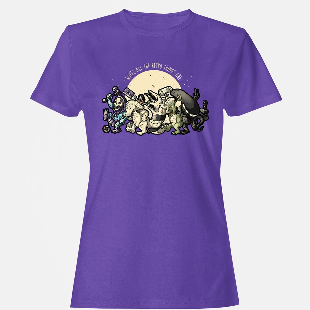 Women's T-Shirt - 732N29V2 - Purple - 12