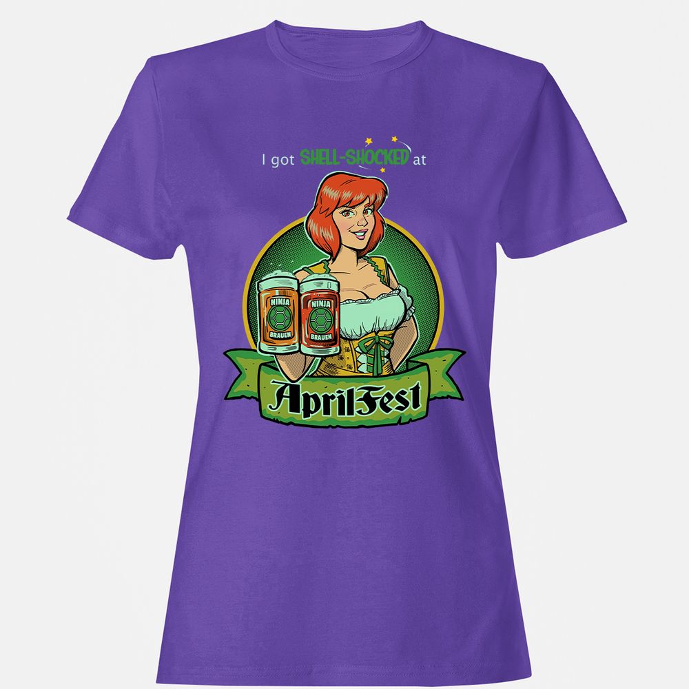 Women's T-Shirt - 5LAQG1SE - Purple - 12