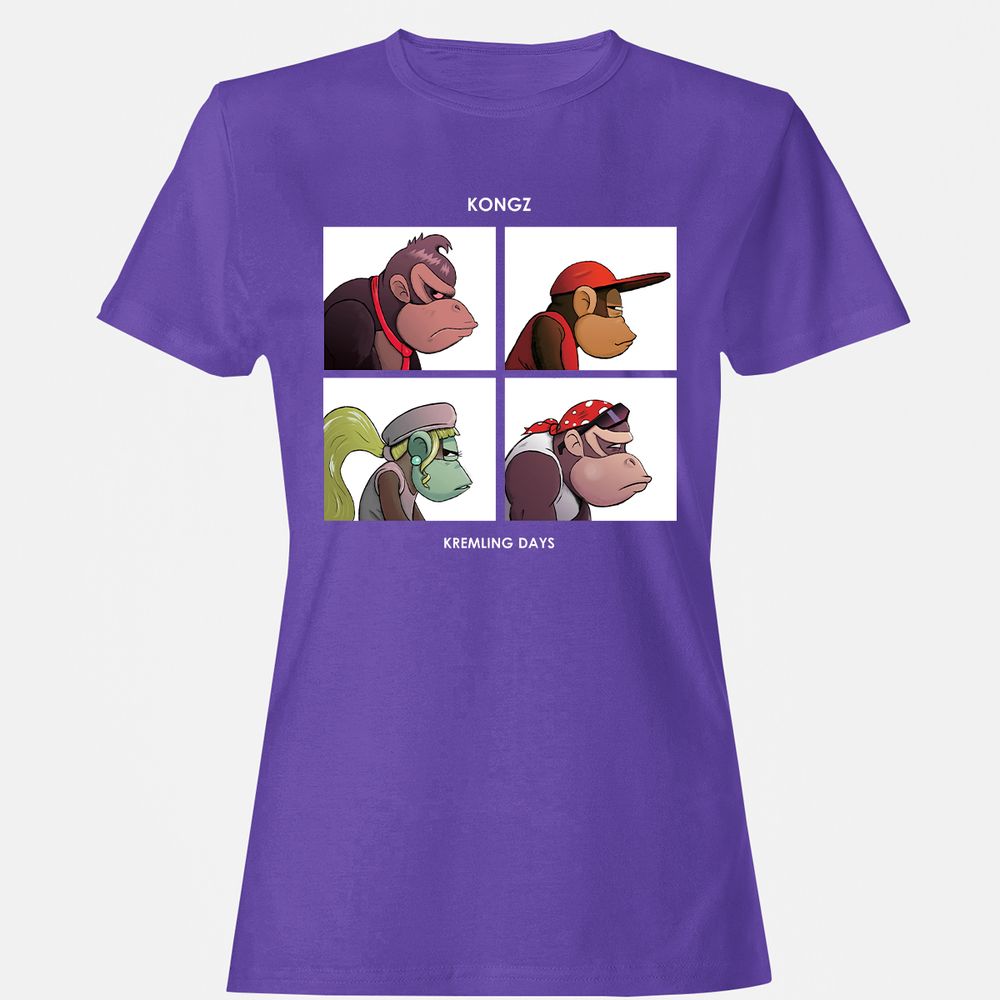 Women's T-Shirt - FEVBYFK2 - Purple - 12