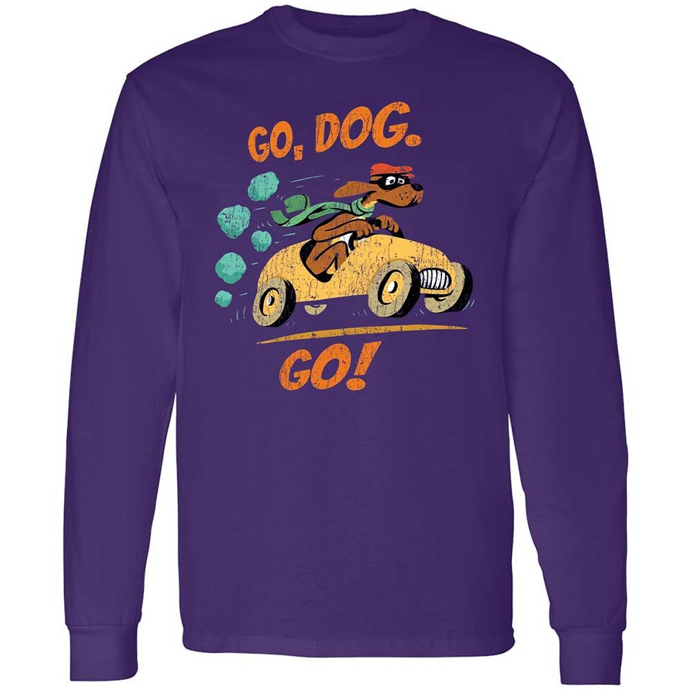 Long Sleeve T-Shirt - Y7CJBYHL - Purple - 12