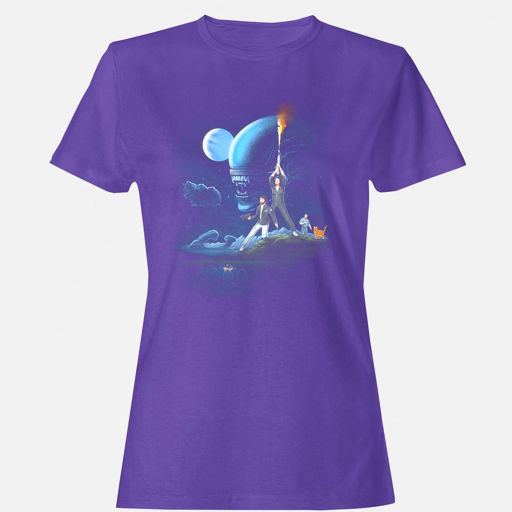Women's T-Shirt - KM724W8T - Purple - 12