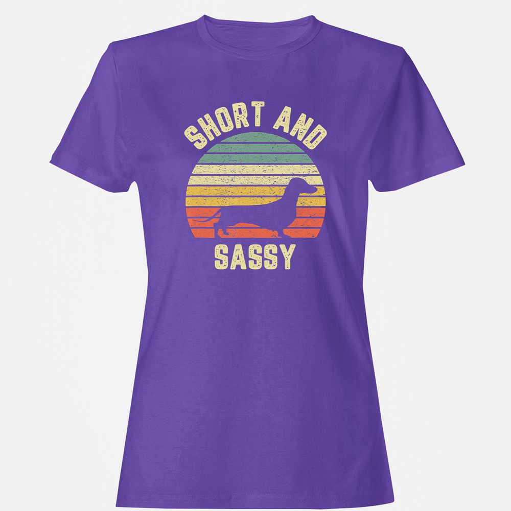 Women's T-Shirt - XAB46A99 - Purple - 12