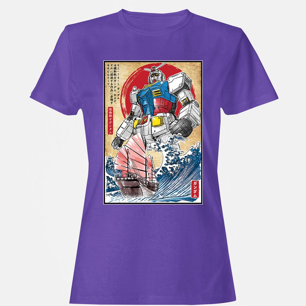 Women's T-Shirt - 18NAYG6N - Purple - 12
