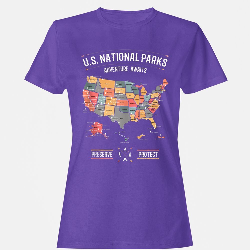Women's T-Shirt - N6NYLAMZ - Purple - 12