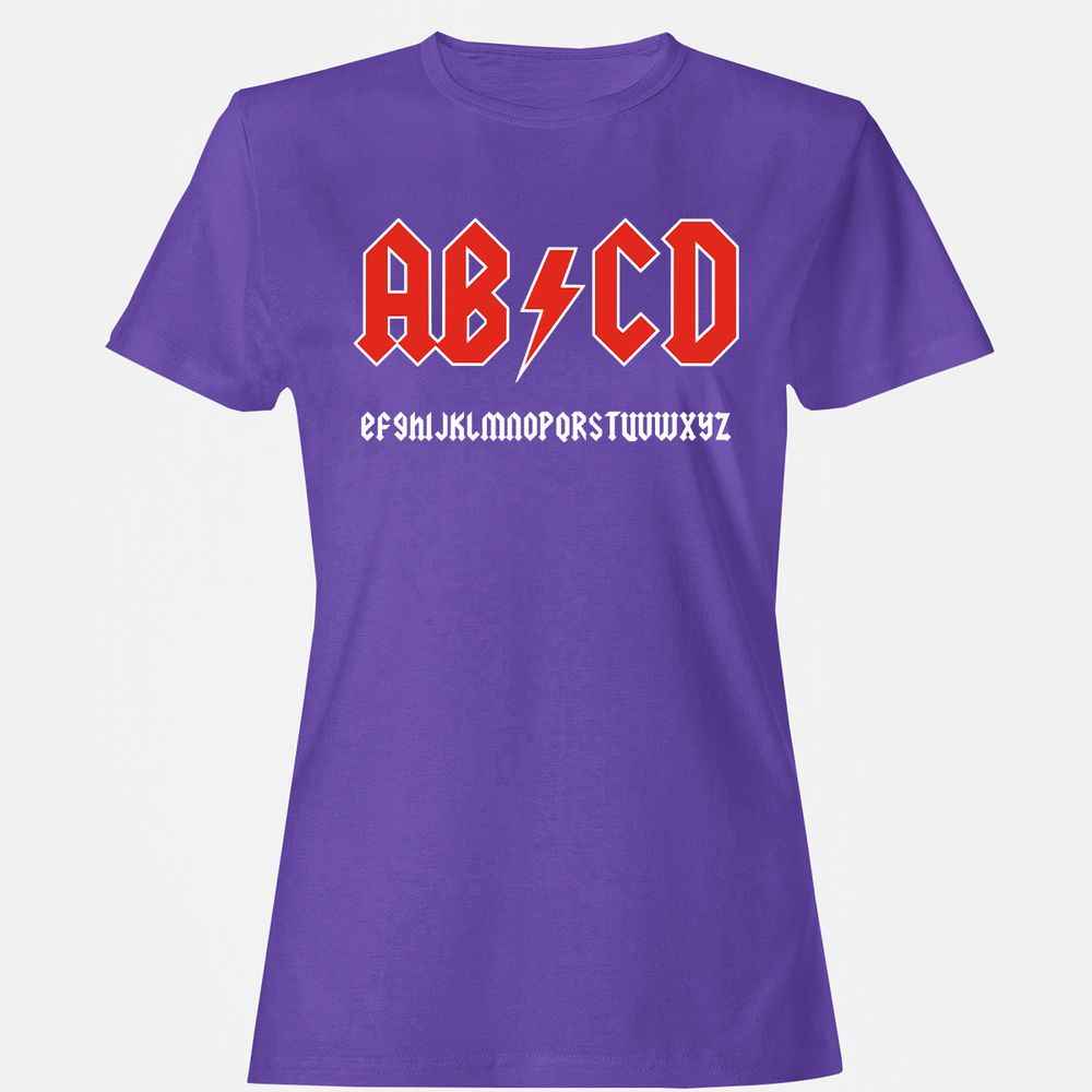 Women's T-Shirt - BEM7BJQF - Purple - 12
