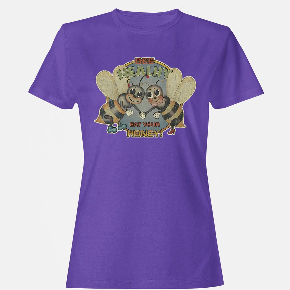 Bee Healthy Eat Your Honey - Purple - 12
