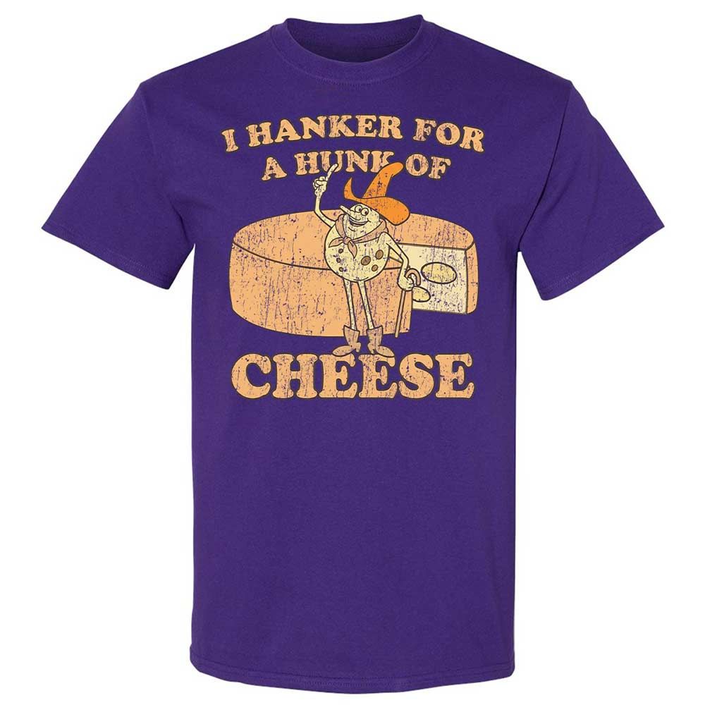 Hanker For A Hunk Of Cheese - Purple - 12