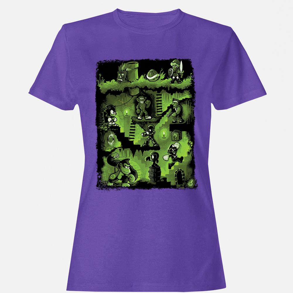 Women's T-Shirt - US6NKD1D - Purple - 12