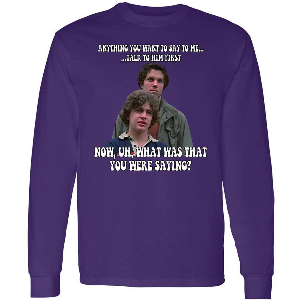Long Sleeve T-Shirt - TRKG5Y9Z - Purple - 12