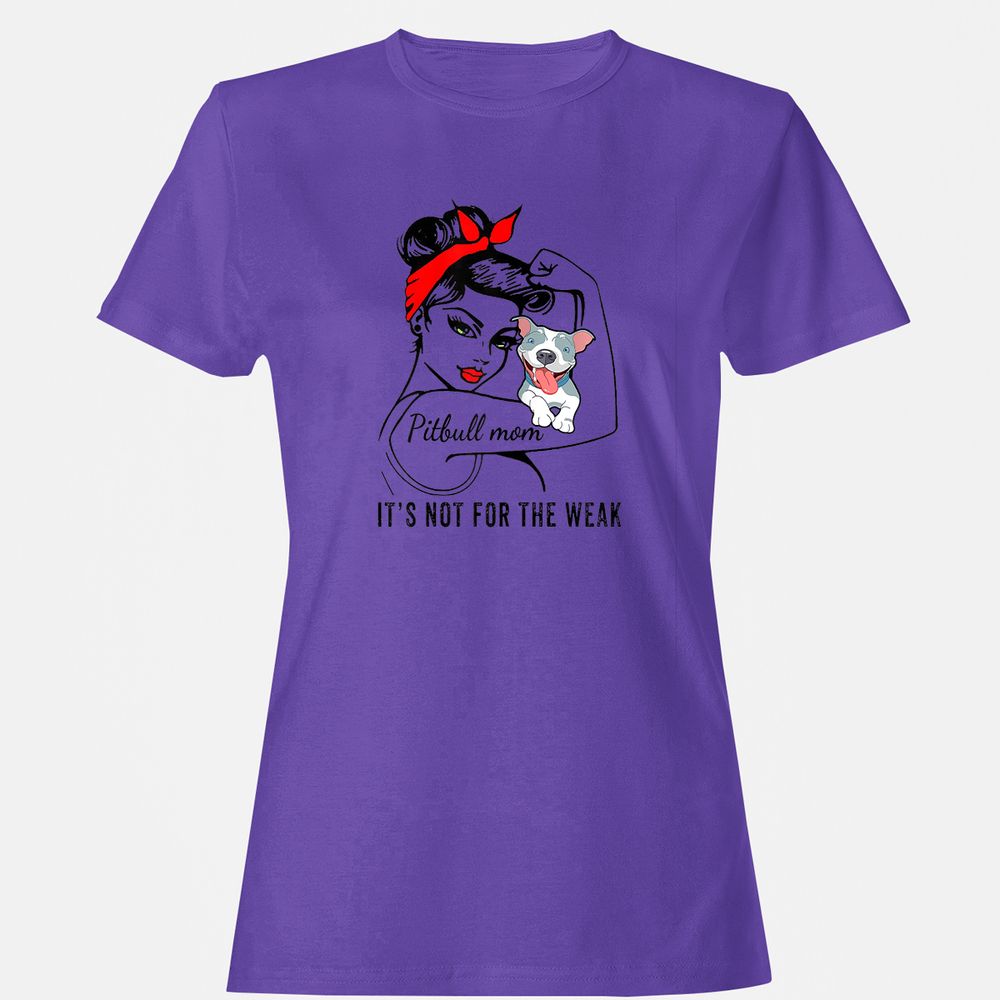 Women's T-Shirt - QRT34G78 - Purple - 12
