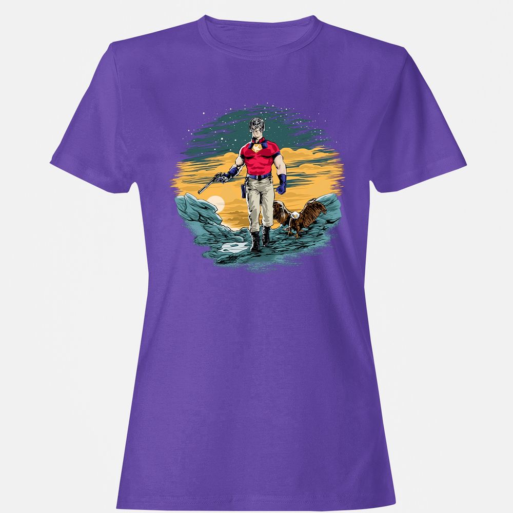 Women's T-Shirt - W5YF5VTA - Purple - 12