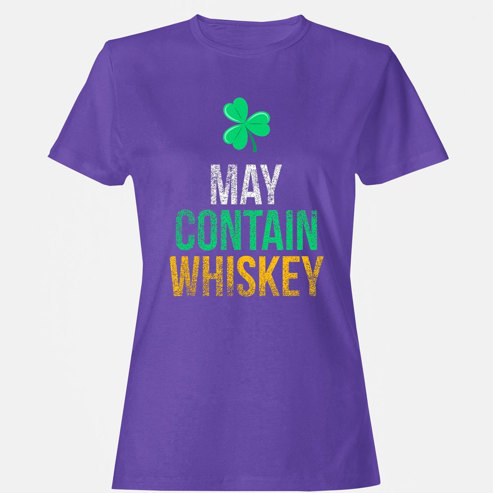 Women's T-Shirt - V17KPBYN - Purple - 12