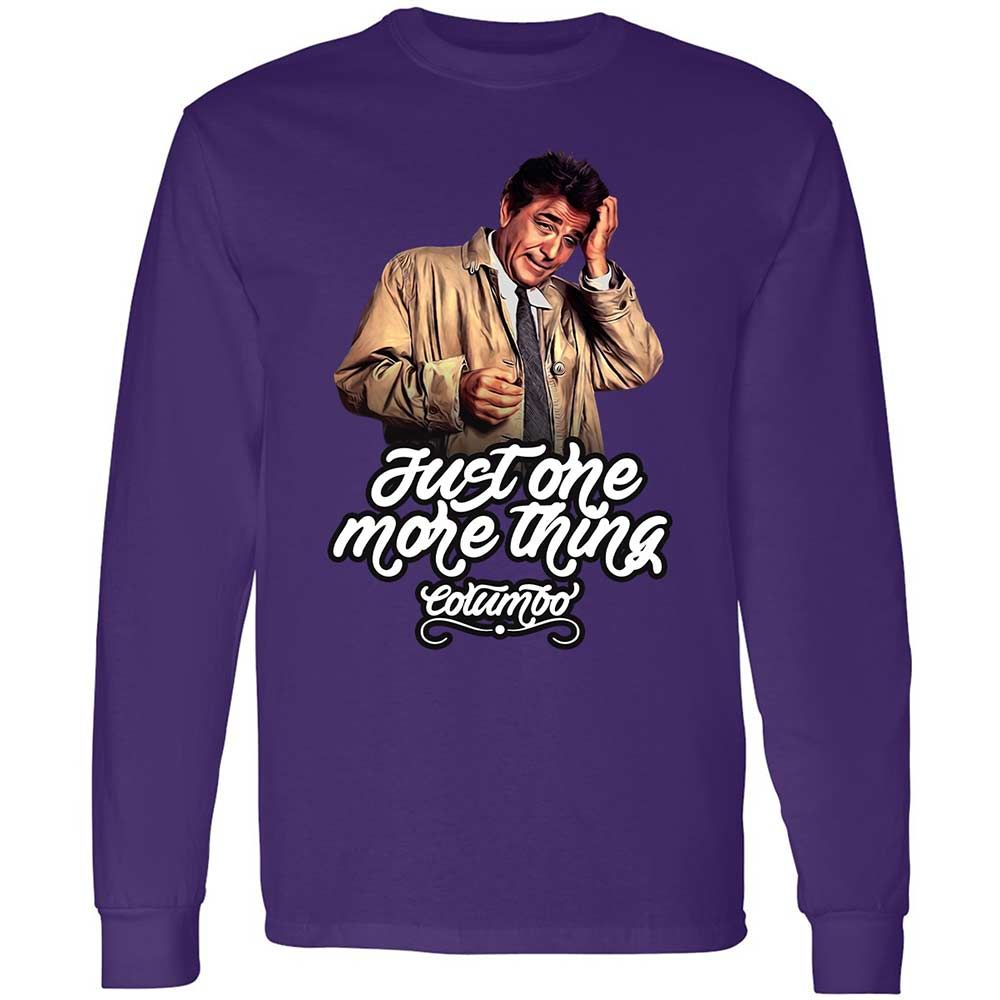Just one more thing - Purple - 12