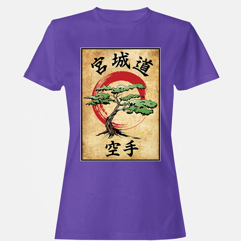 Women's T-Shirt - F5LJE2B2 - Purple - 12