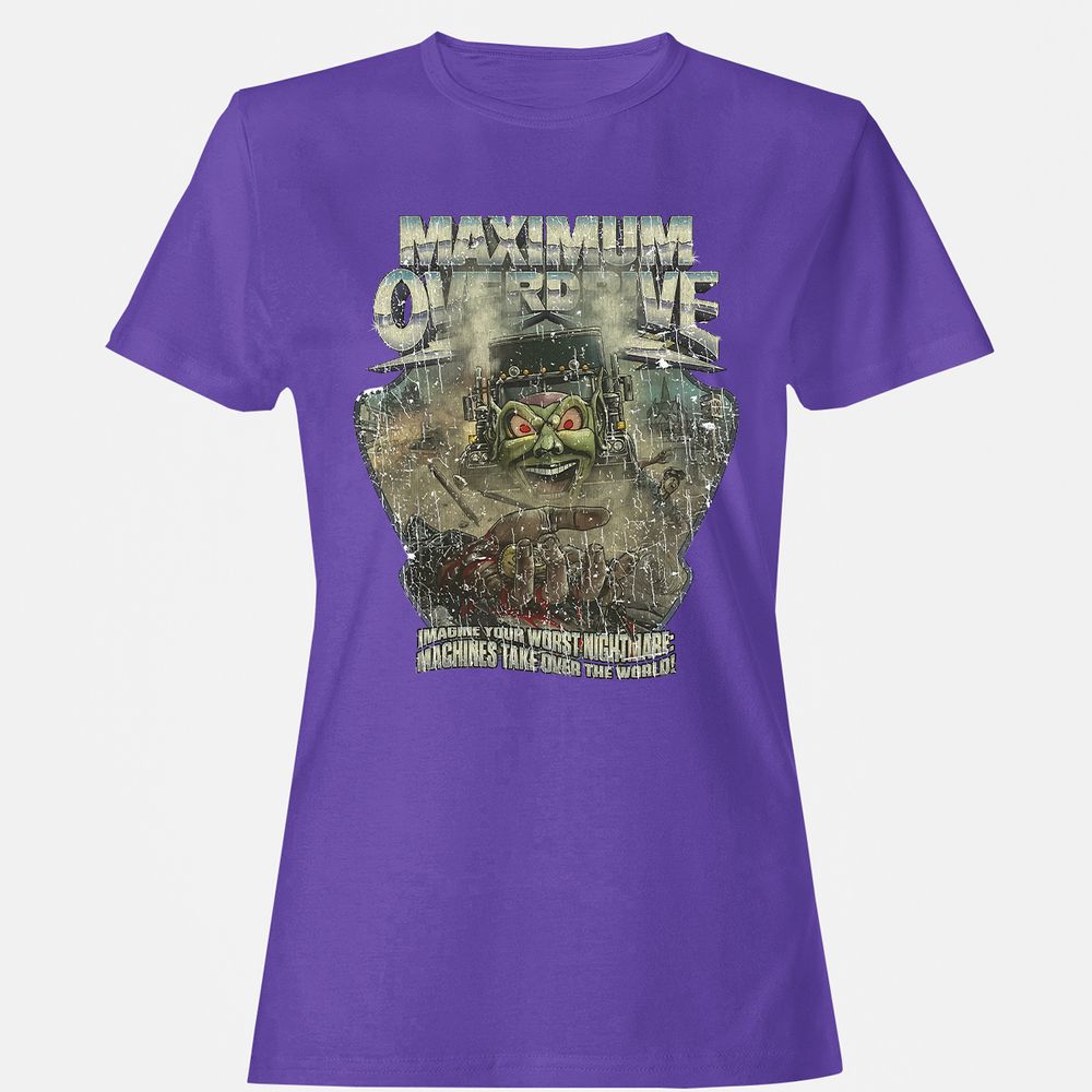 Women's T-Shirt - 9LKHMJFH - Purple - 12
