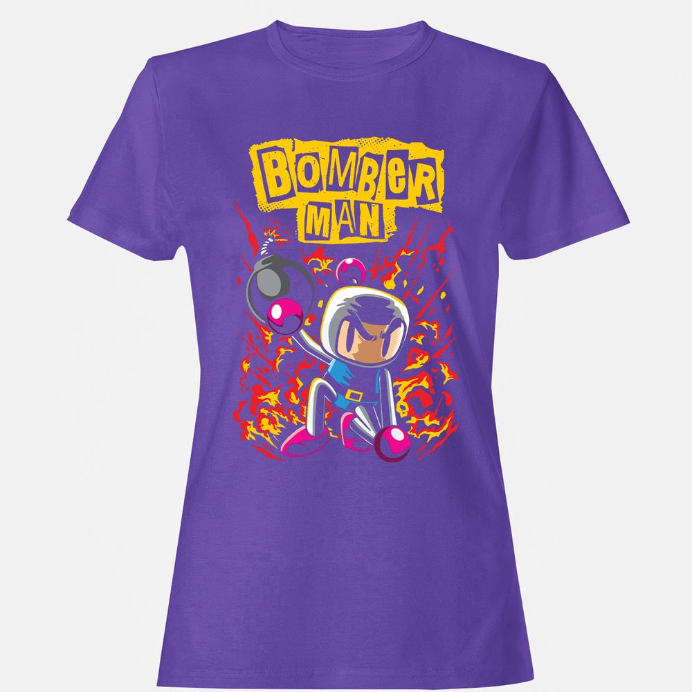 Women's T-Shirt - JY5JBZL2 - Purple - 12