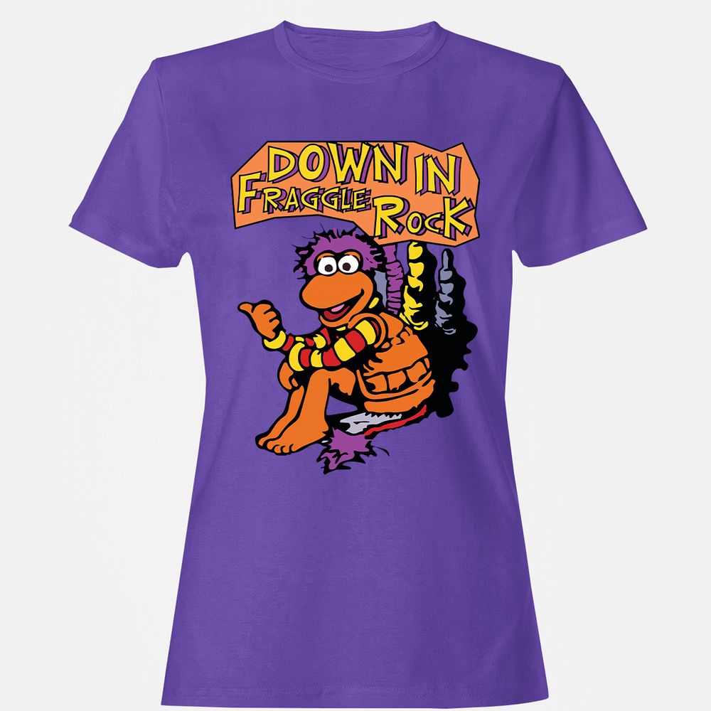 Women's T-Shirt - L9TAVFBU - Purple - 12